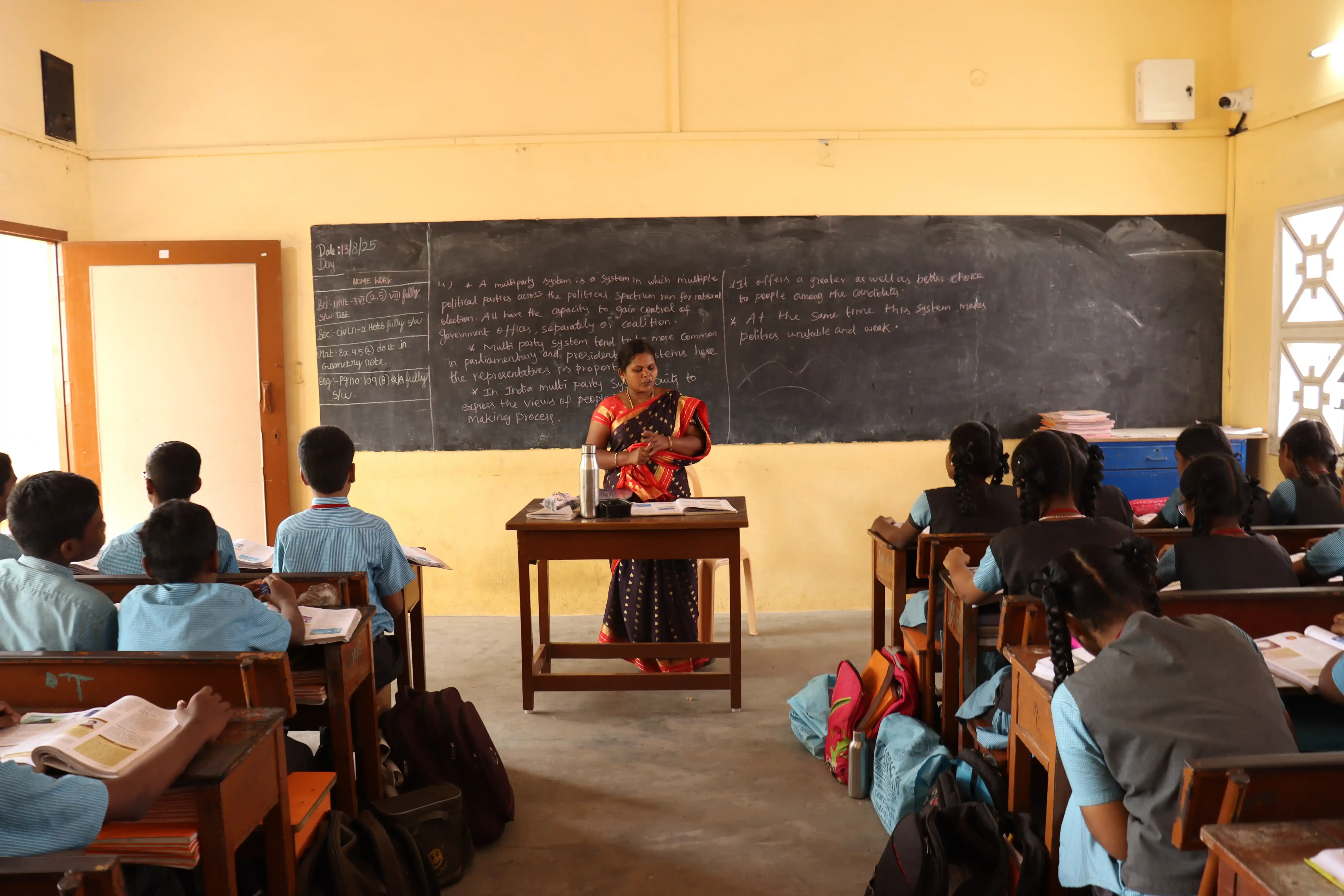 Children learning